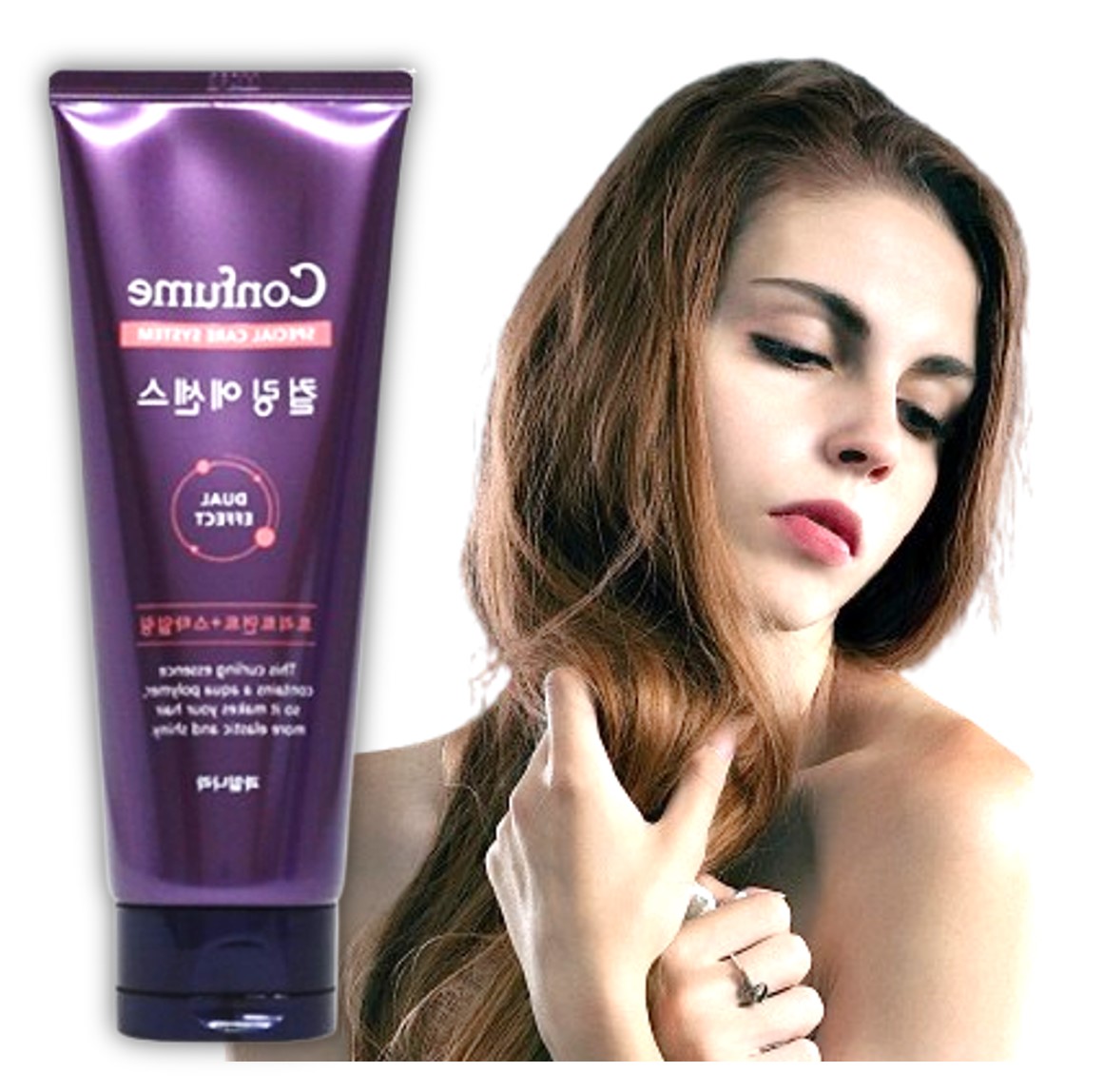 히피펌컬크림 헤어컬크림 열손상방지에센스 젖은머리 스타일링