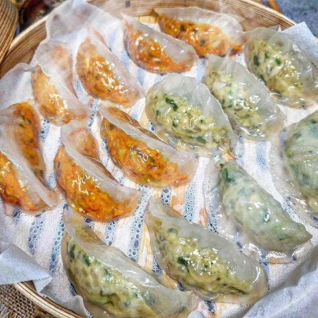 [귀빈정] 26년전통맛집 감자피 쫀~득 쫄깃한 투명만두 2팩