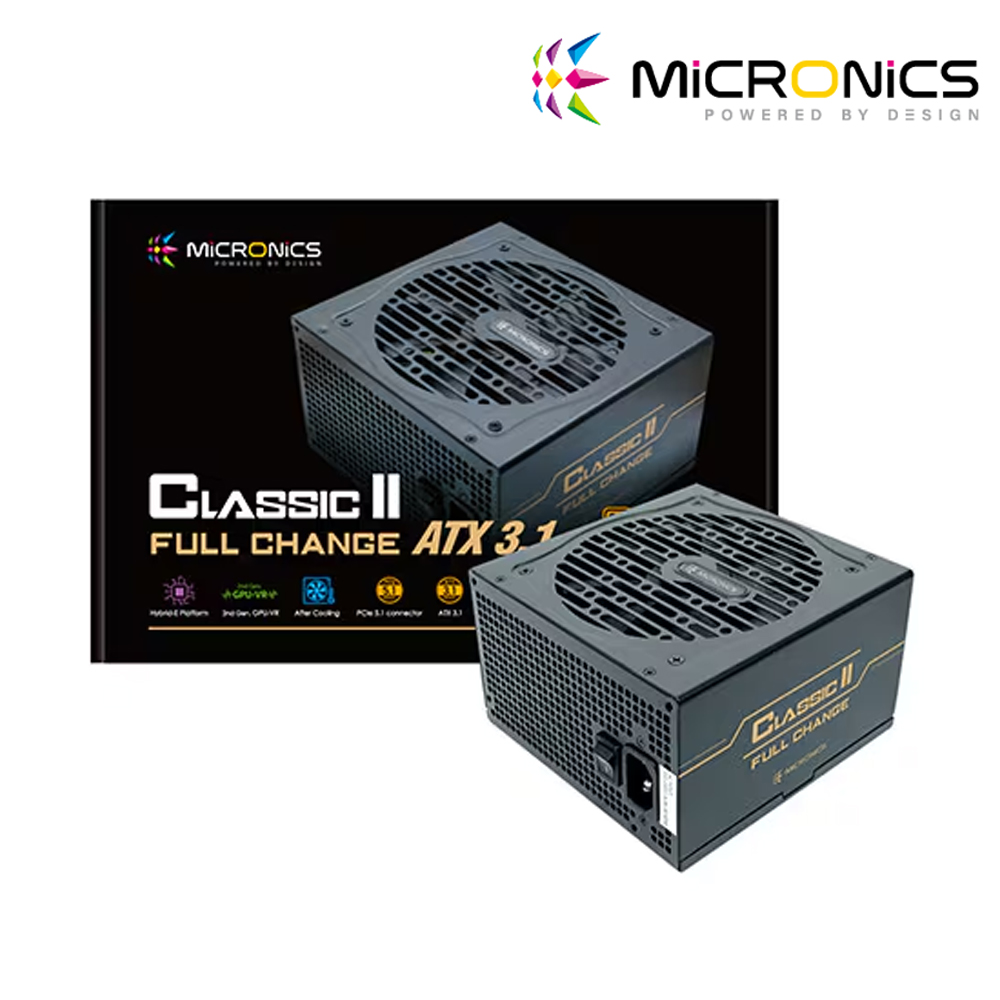 [오늘출발] 마이크로닉스 ㅡ카드추가할인ㅡ마이크로닉스 Classic II 풀체인지 800W 80PLUS BRONZE ATX3.1 (PCIE5.1) 컴퓨터 PC ATX 파워