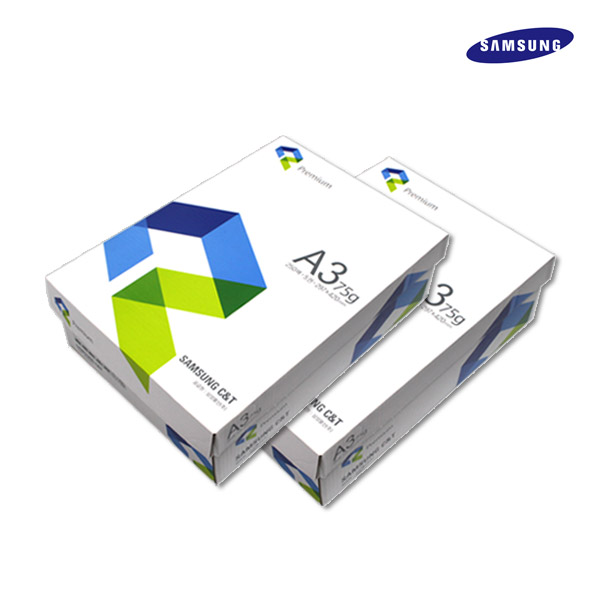 삼성물산 삼성 프리미엄 복사용지 A3용지 75g 2BOX(2500매)