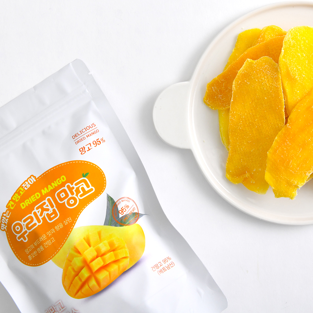 [롯데백화점]  포레스트푸드 구쁜참 우리집 망고 베트남 건망고-500g LE1216173989