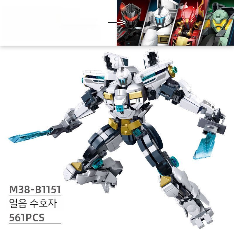 [해외] 호환블럭 퍼시픽림 메카 로봇 피규어 블록 조립 레고호환