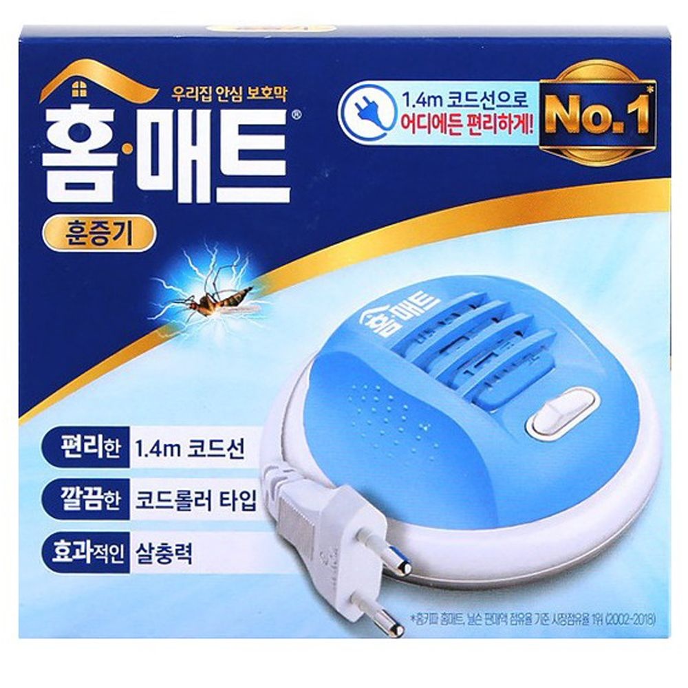 헨켈 홈매트 전자모기향 코드롤러 훈증기(리필미포함/훈증기만)/모기퇴치 살충제