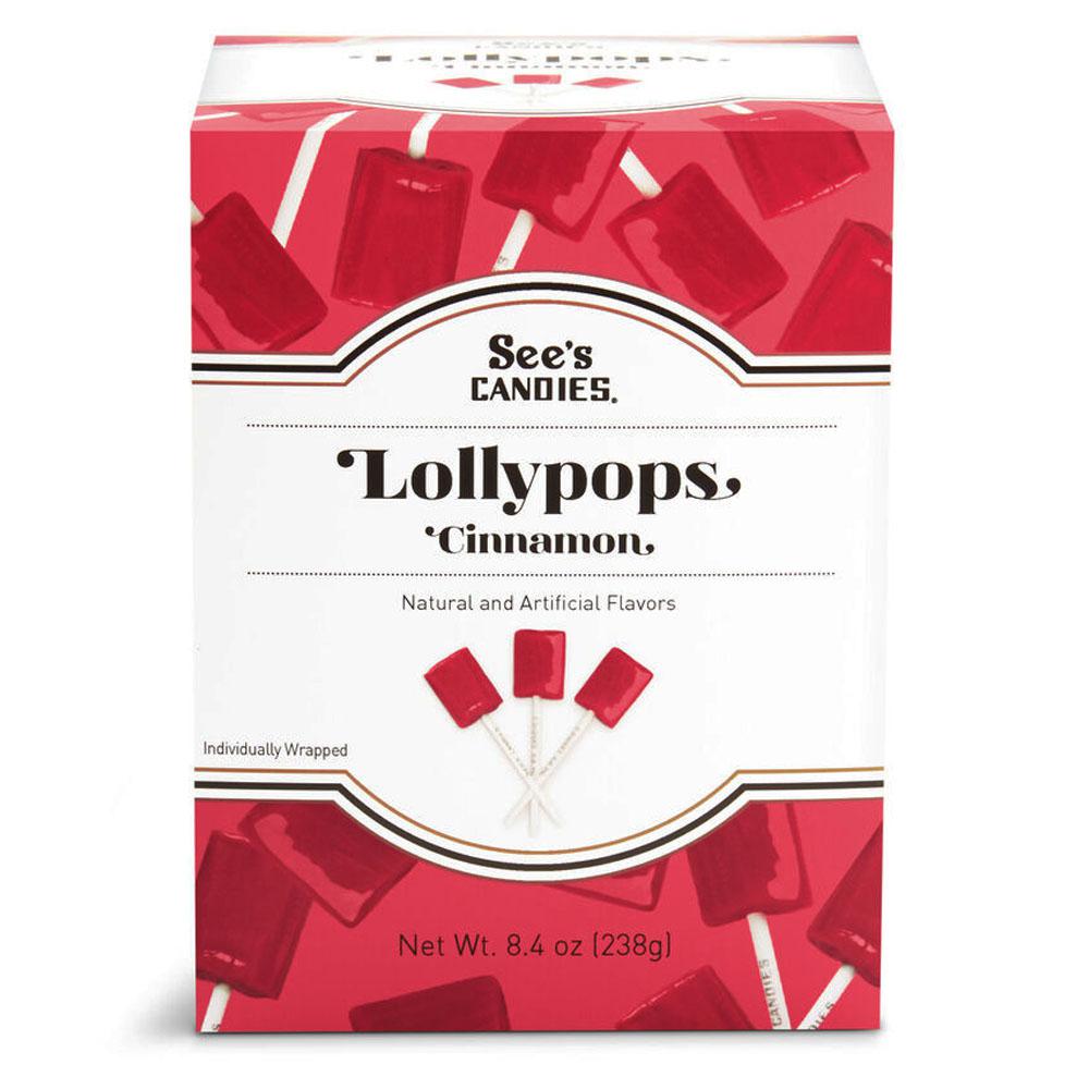 씨즈캔디 롤리팝 어쏘티드 시나몬맛 12개입 238g Sees Candies Assorted Lollypops