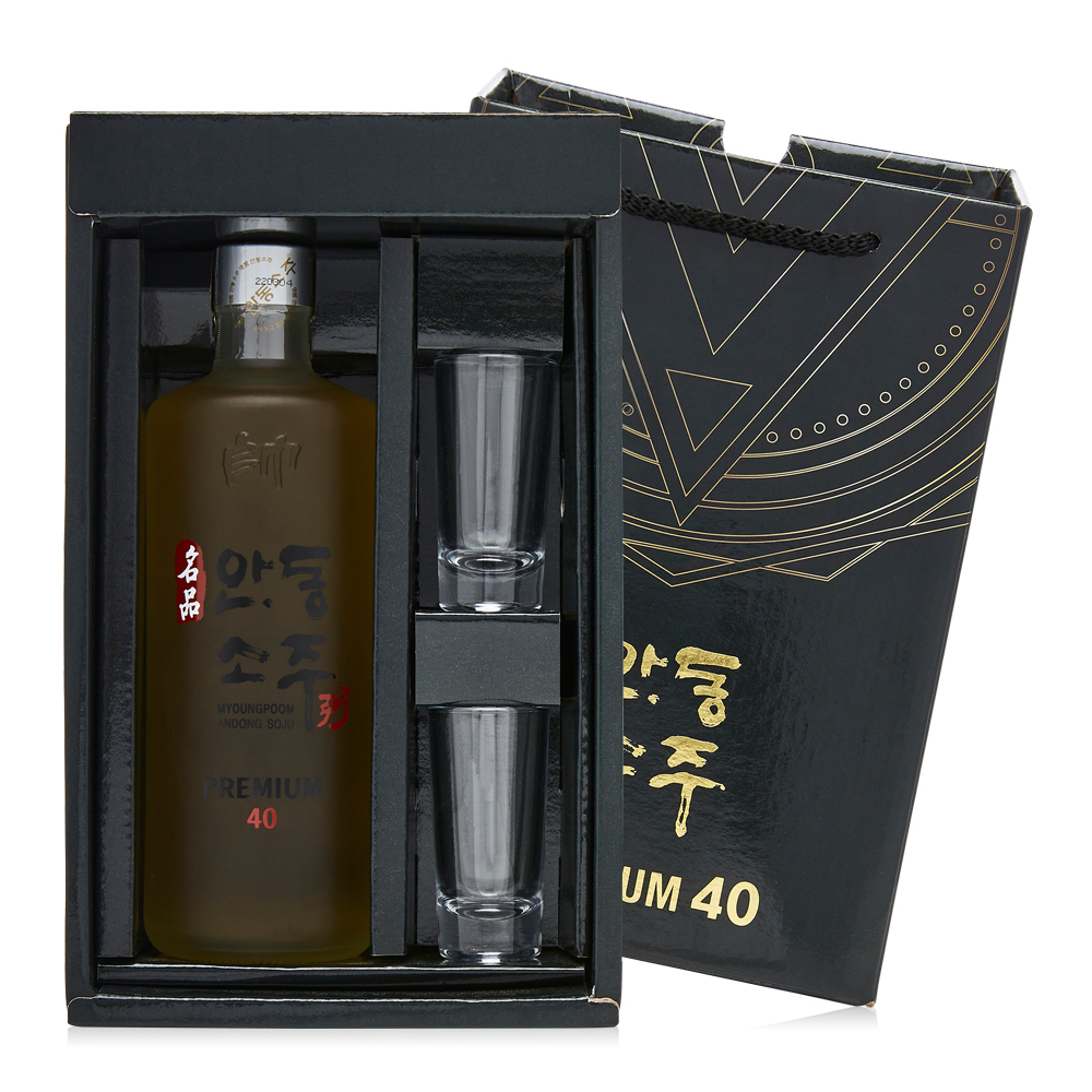 명품안동소주 프리미엄세트 40도 500ml