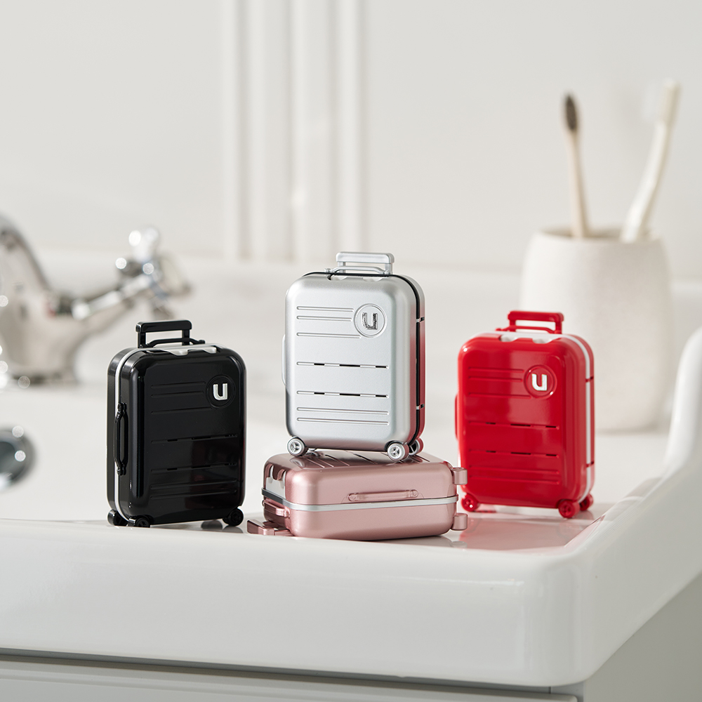 유토렉스 [롯데온특가] 유토렉스 캐리어 휴대용 칫솔살균기 4종 살균건조기능 2구칫솔걸이 여행필수품 UTC-3500