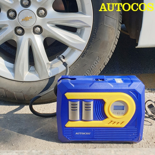 오토코스  자동차 타이어 듀얼실린더 공기압 주입기 180W ACP-747