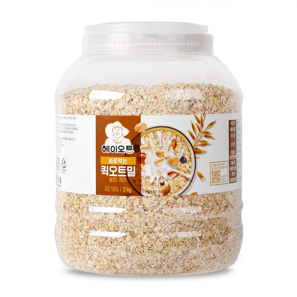 [오늘출발] 헤이오트 바로먹는 퀵오트밀 2kg