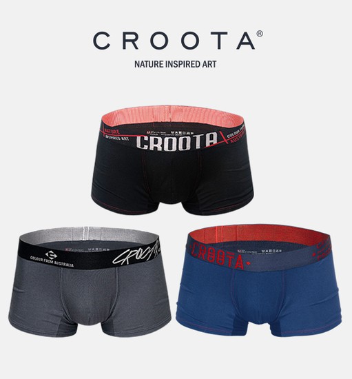 23년 신상품 크루타 드로즈 NASA 기술소재 기능성 남자팬티 3장세트 A
