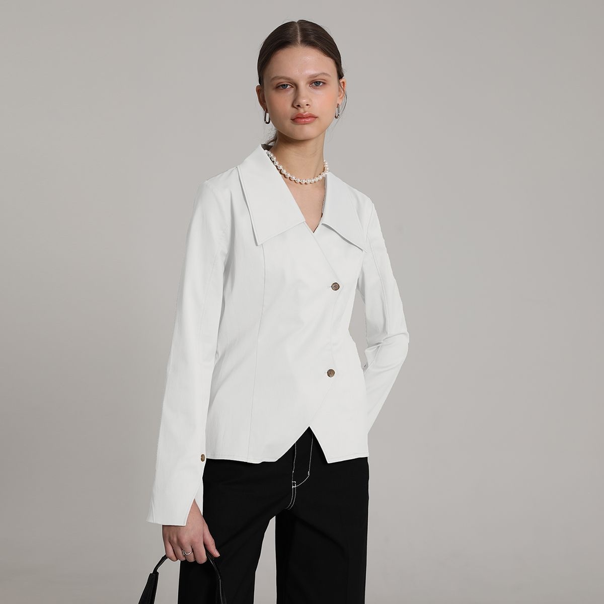 [롯데백화점] 세컨드아르무아 Ella Shirts _ Off White (AM1ESB001_OW) LE1216589607