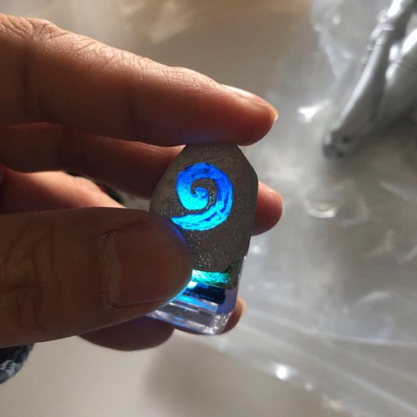 크리에이티브 하스스톤 키캡, 라이트 변속기 수제 송진 맞춤형 기계식