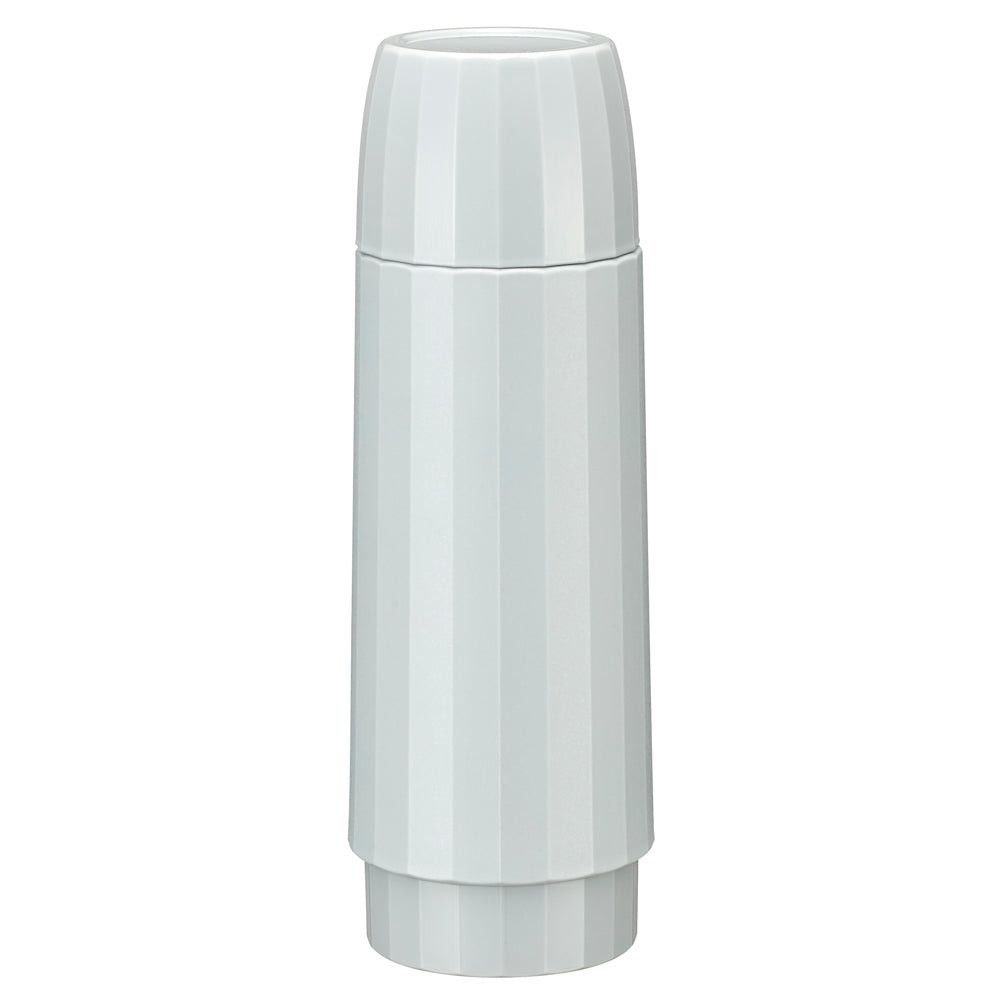 [해외] TIGER Stainless Bottle White with Cup 일본 타이거 스테인레스 보온 보냉 병 뚜껑 컵 화이트 300ml
