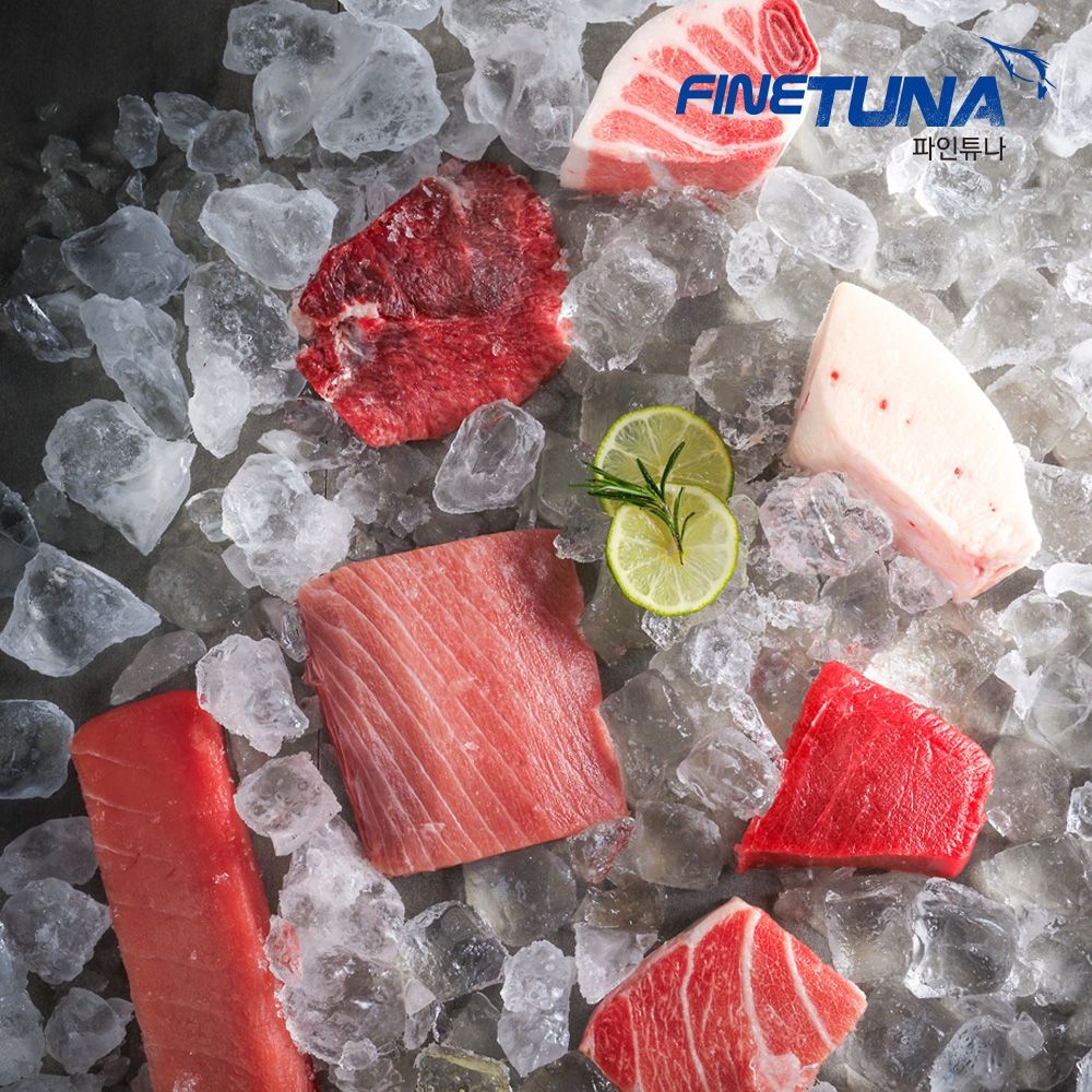 파인튜나 집에서 즐기는 신선참치회 참다랑어 뱃살/배꼽살/뽈살 外
