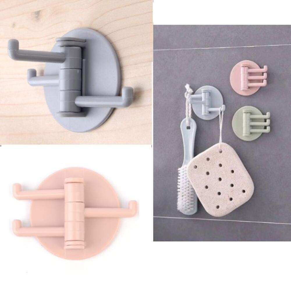 강력 접착식 후크고리 걸이 행거 다용도 주방도구 욕실제품 거치대