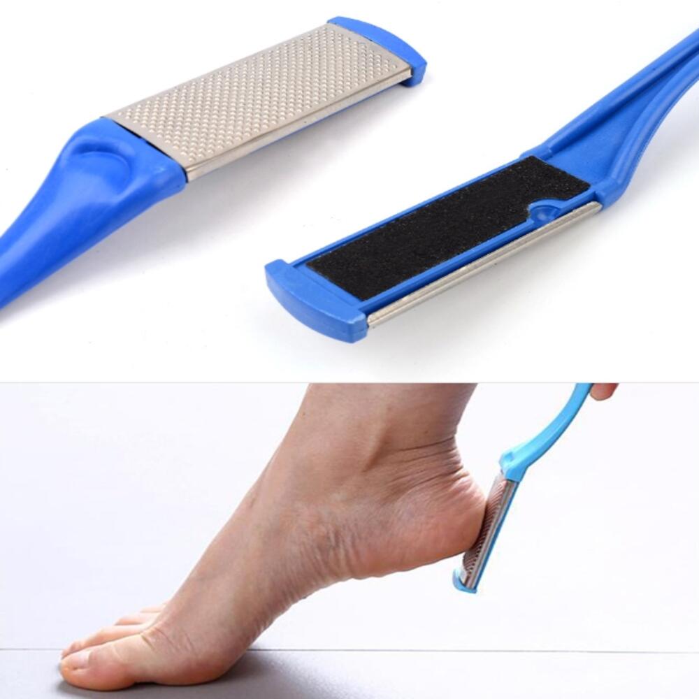 부드러운 각질제거기 세트 뒷꿈치 풋케어 겨울철 발관리 2P