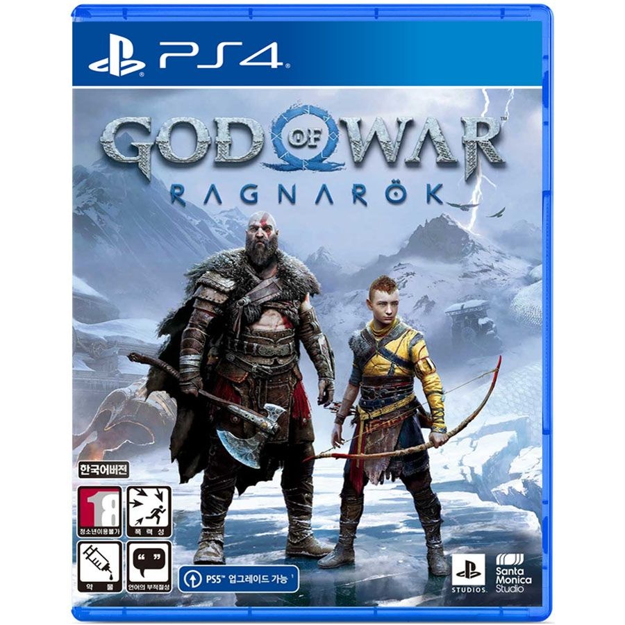 플레이스테이션 PS4 갓오브워 라그나로크 한글판