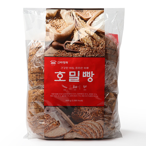 신라명과 [신라명과]호밀빵 215g x 4개