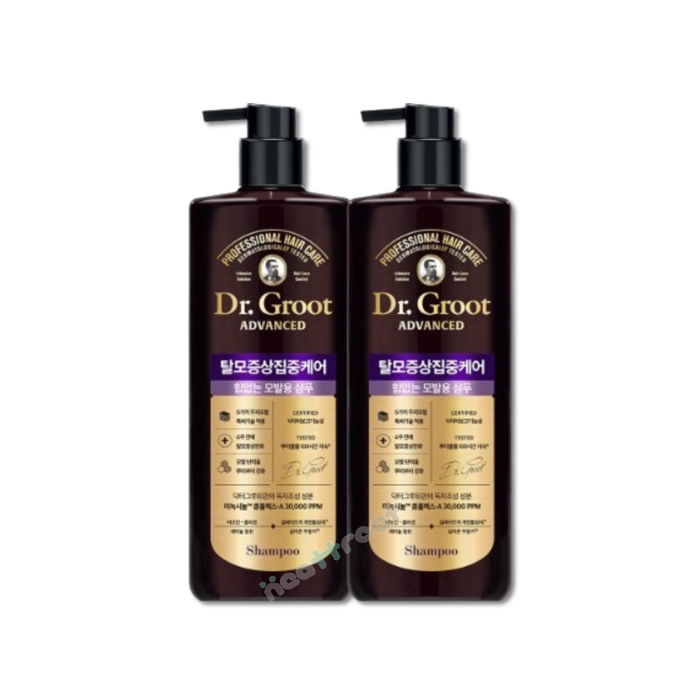닥터그루트 힘없는모발용 샴푸 700ml x 2개