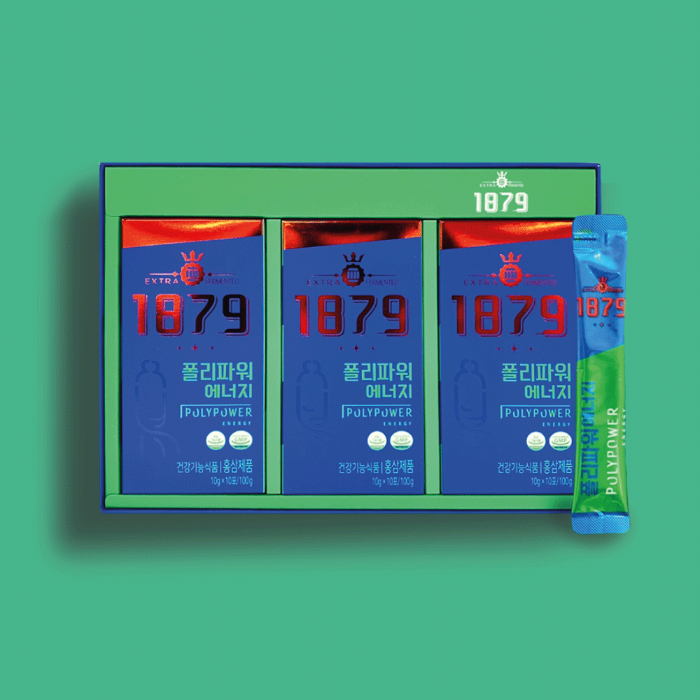 1879 폴리파워 에너지/10g×30포 / 와인,폴리페놀,홍삼,면역력증진,아가베시럽,면역력