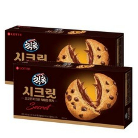 롯데제과 칙촉 시크릿 240g 2개