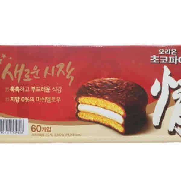 오리온 대용량 초코파이 정 72개(2,808g)