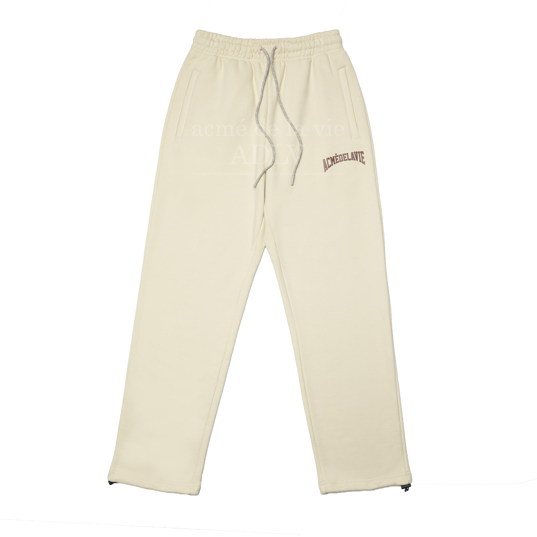 [롯데백화점] 아크메드라비 [ADLV]여성 CROP SETUP SWEAT PANTS BEIGE 크롭셋업 LE1213970950