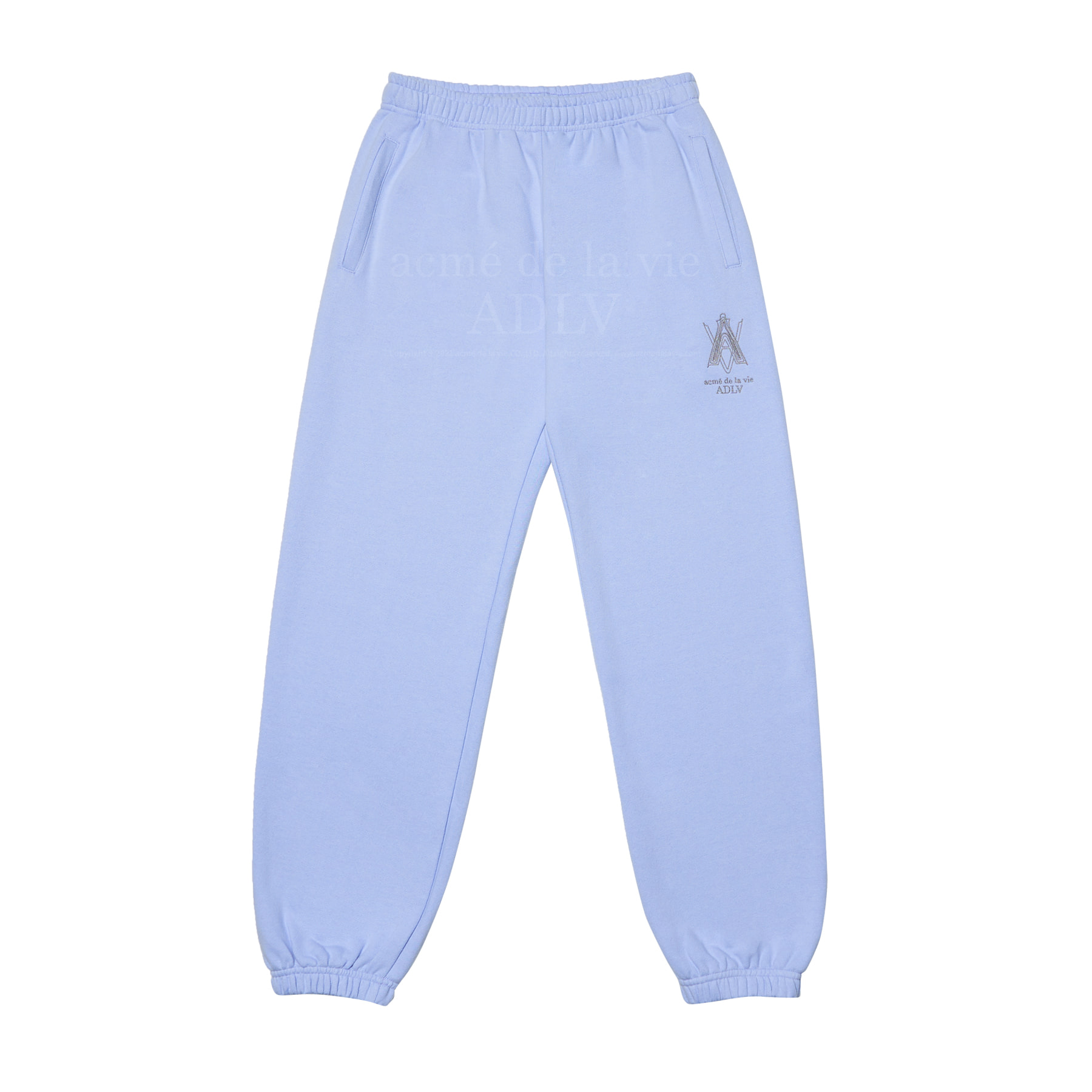 [롯데백화점] 아크메드라비 [ADLV]남여공용 AV COLOR EMBOIDERY LOGO PANTS LIGRT PURPLE AV컬러자수로고 LE1211962819