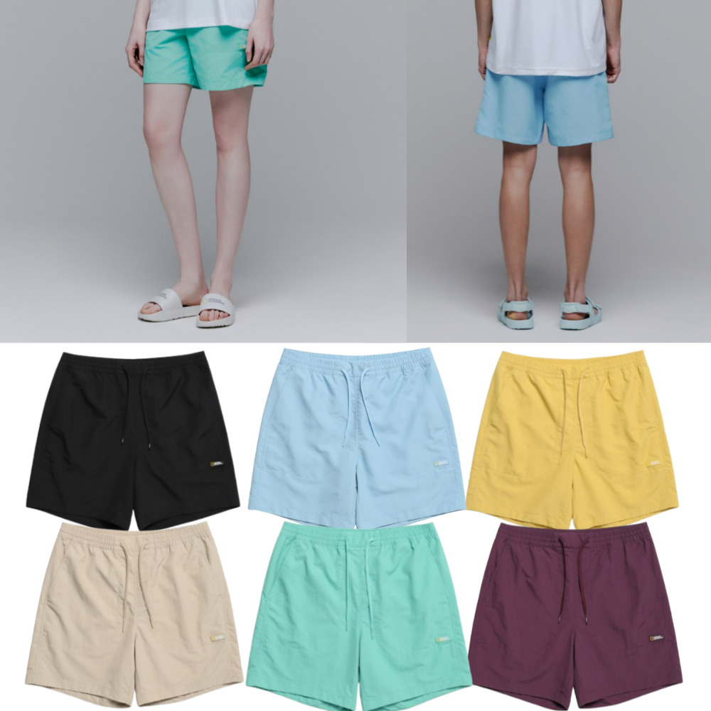 내셔널지오그래픽 수영바지 반바지 수영복 4부 워터팬츠 보드숏 남성 여성, image size:1000x1000