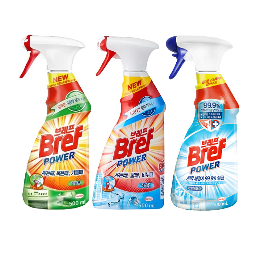 [롯데백화점]  헨켈 브레프 파워 청소세제 500ml 택1