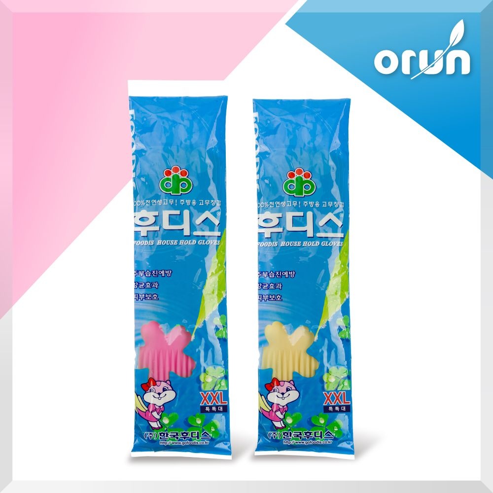 오런 후디스 고무장갑 (XXL)특특대_5켤레
