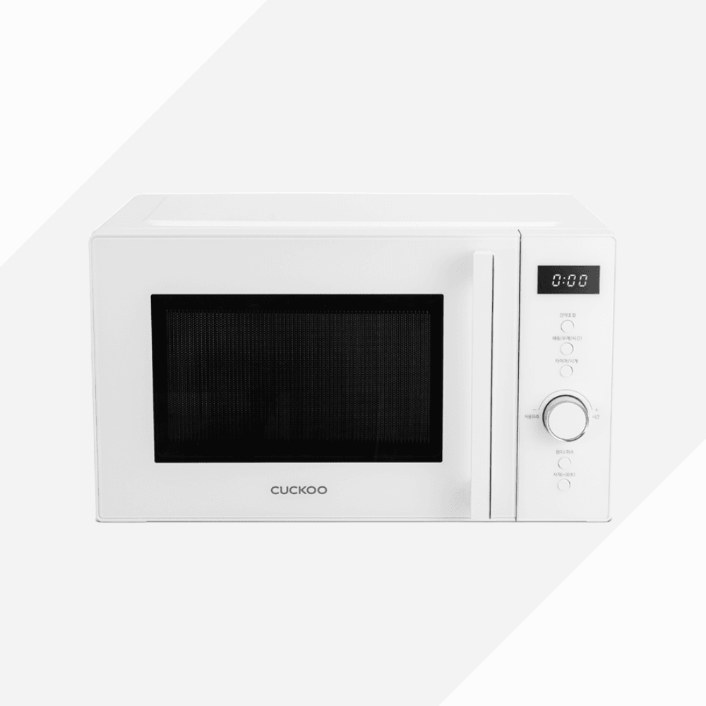 쿠쿠 무회전 플랫 전자레인지 화이트 23L CMW-DF2310DW