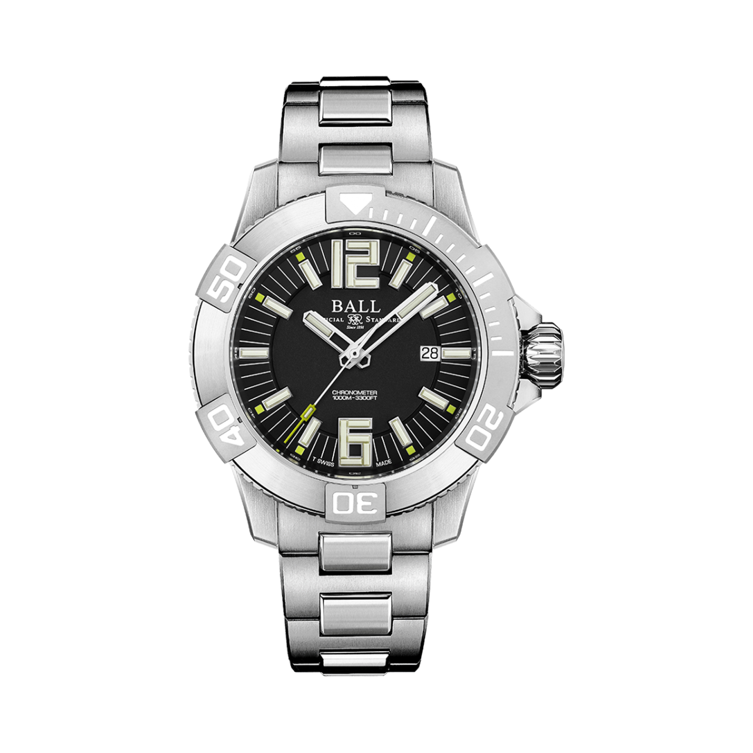 [롯데백화점] 볼워치 엔지니어 하이드로카본 딥퀘스트 II 블랙 42mm (DM3002A-SC-BK) LE1216963808