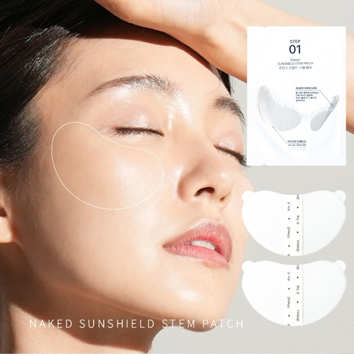 투명 썬패치 (10회분) 선패치 여름 골프 준비물 기미 붙이는 박세리 얼굴 자외선 차단 패치 b