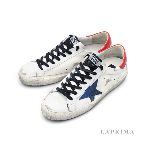 GOLDENGOOSE 골든구스 [골든구즈] [GOLDENGOOSE] 골든구스 슈퍼스타 남성 스니커즈 GMF00101-F000348-10281