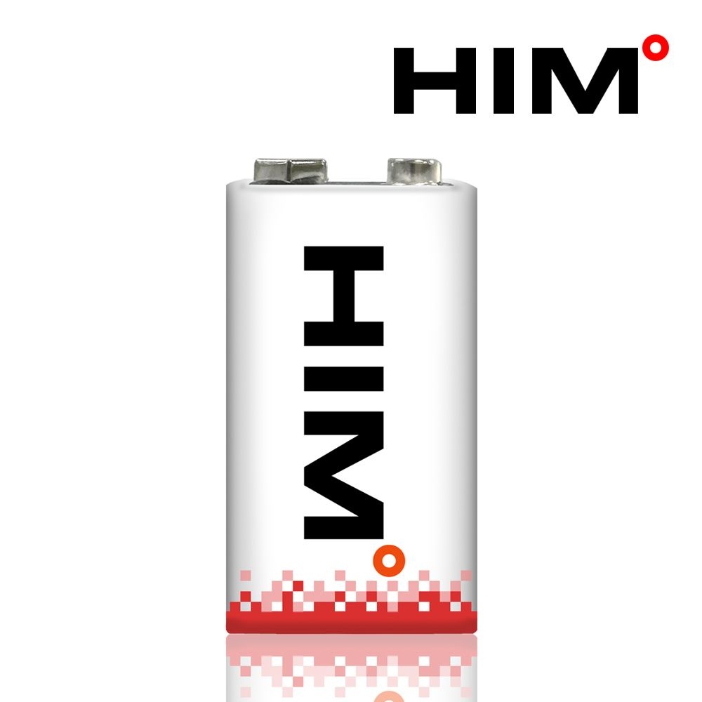 [(주)에이치아이엠코리아]힘 HIM 힘 알카라인 9V 건전지 6LF22 1알 비닐포장 고성능 고효율 국내상표