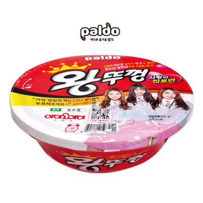 [팔도] 컵라면 왕뚜껑 110gX18입