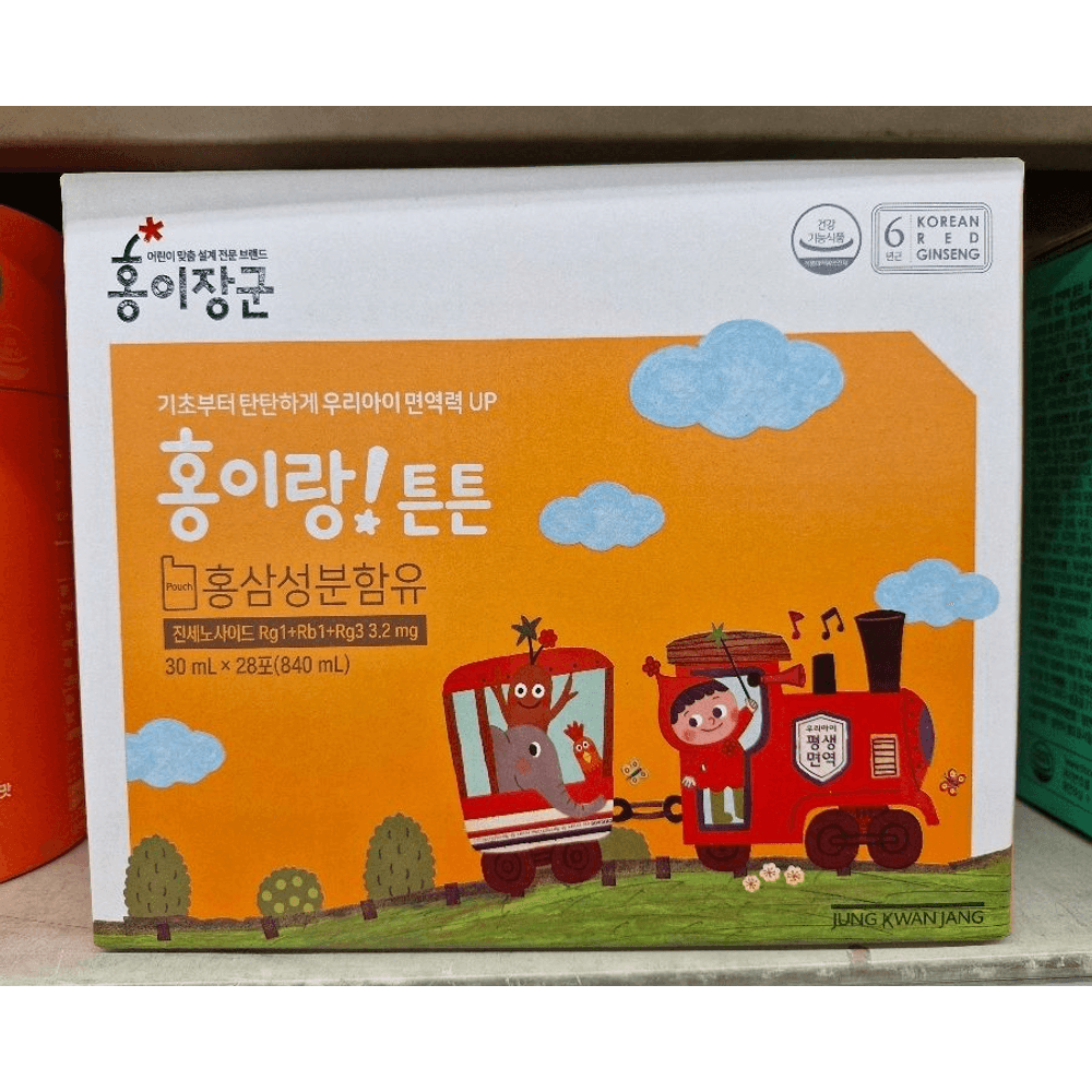 [정관장]정관장 홍이장군 홍이랑 튼튼 30ml 28포 어린이 홍삼 : 롯데ON