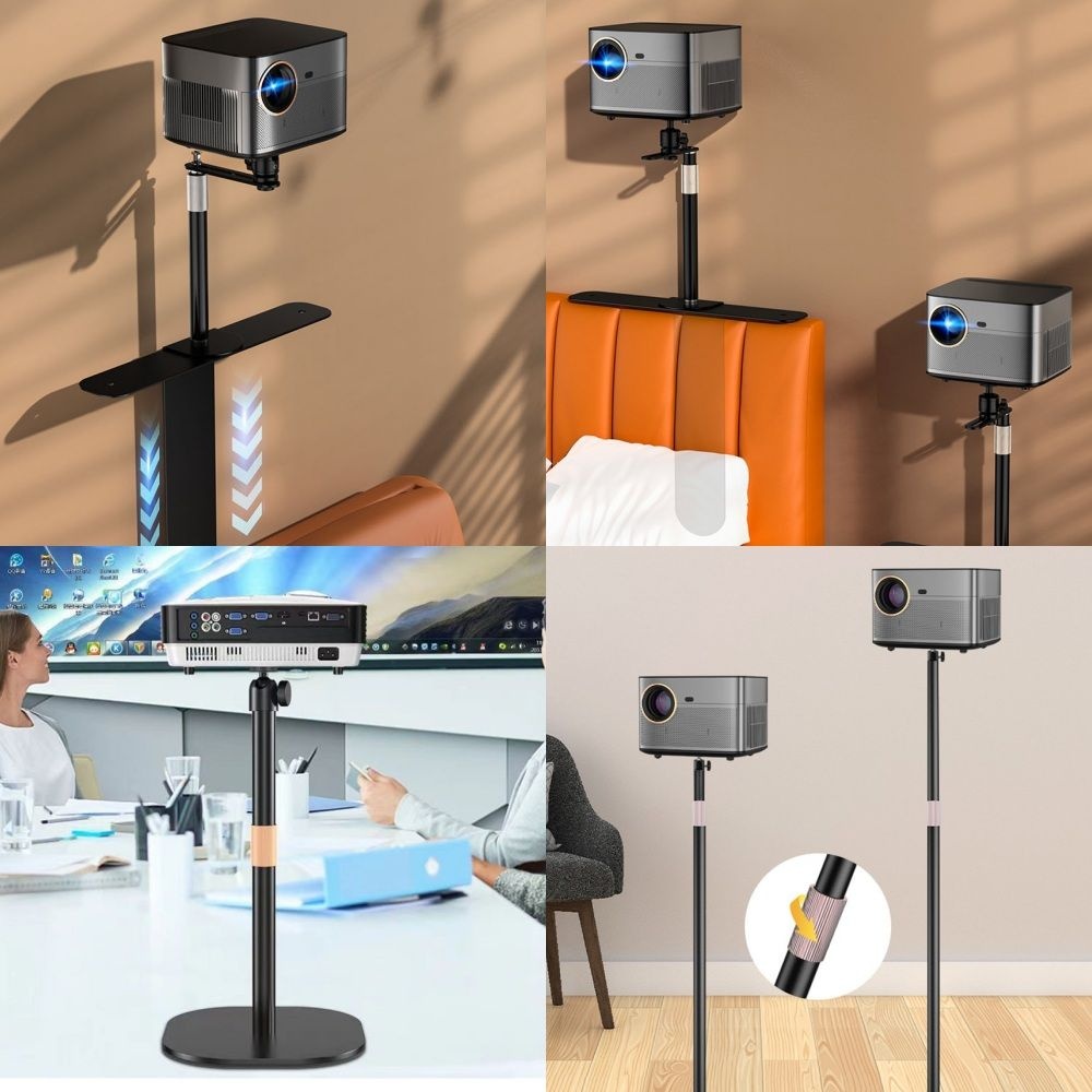 틈새 빔프로젝터 빔프로젝트 시네빔큐브 미니빔 벽 거치대 무타공 스탠드 삼각대 받침대