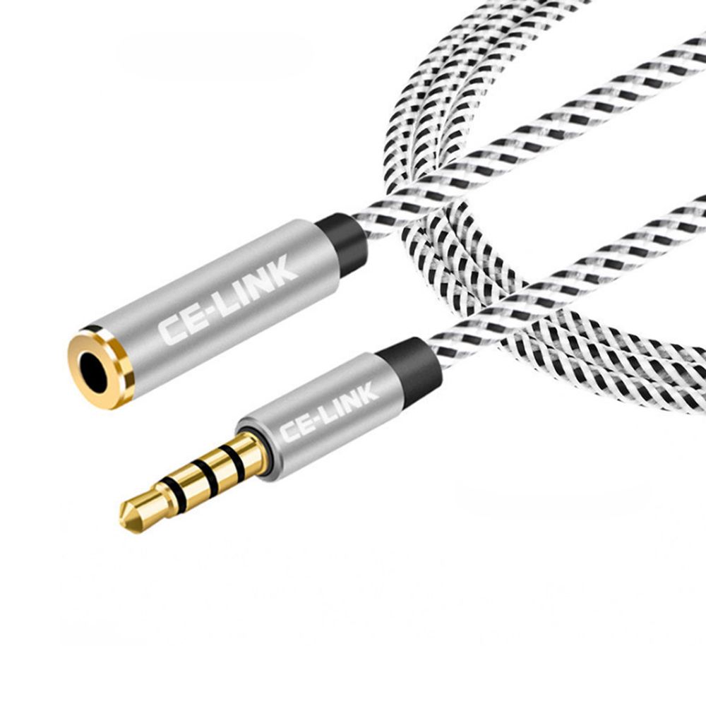상세설명 참조 씨링크 3.5mm 고급형 4극 오디오 마이크 연장케이블1M