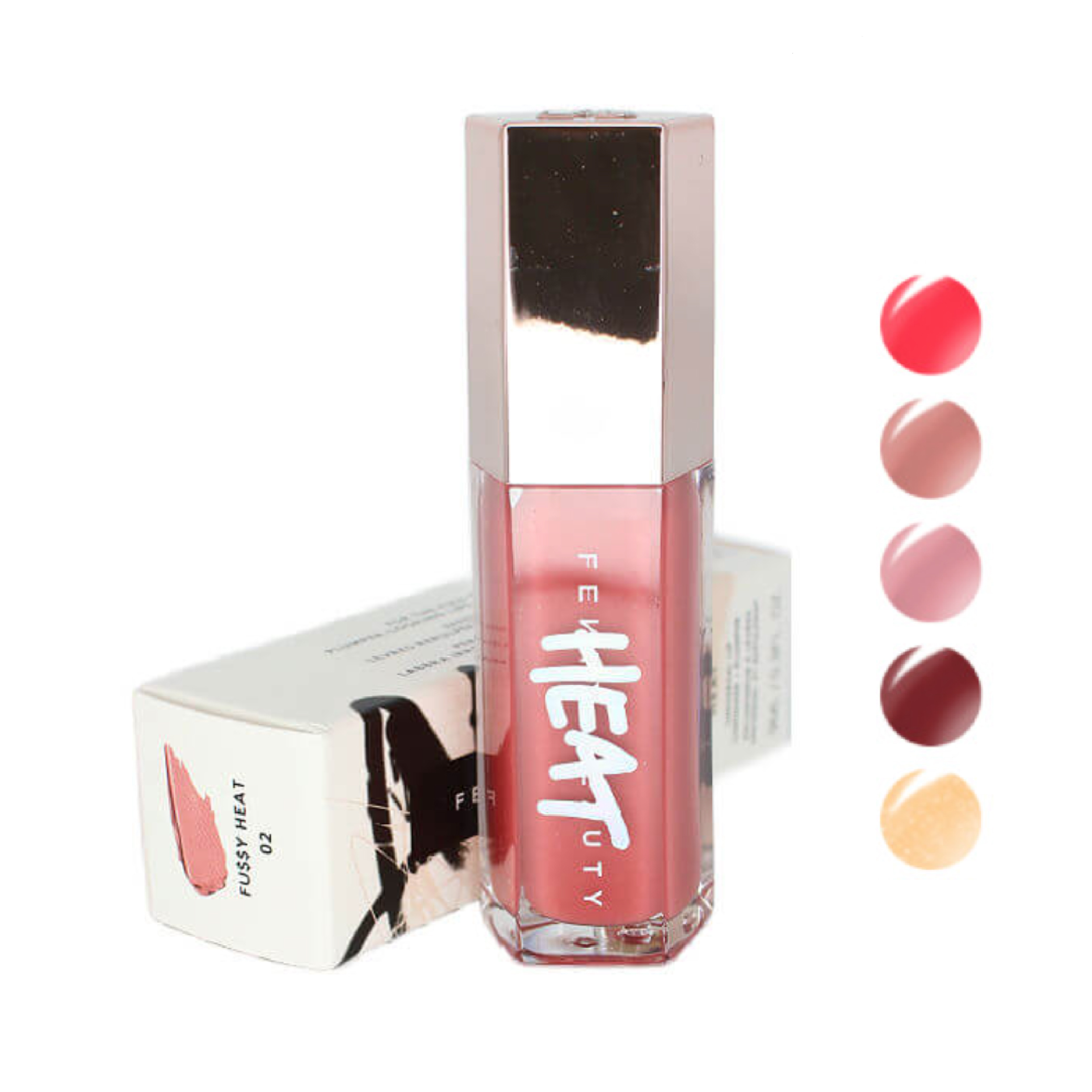 [해외] 펜티 뷰티 HEAT 립 글로스 루미나이저 + 플럼퍼 9ml 6컬러택1 Fenty Beauty 리한나 브랜드