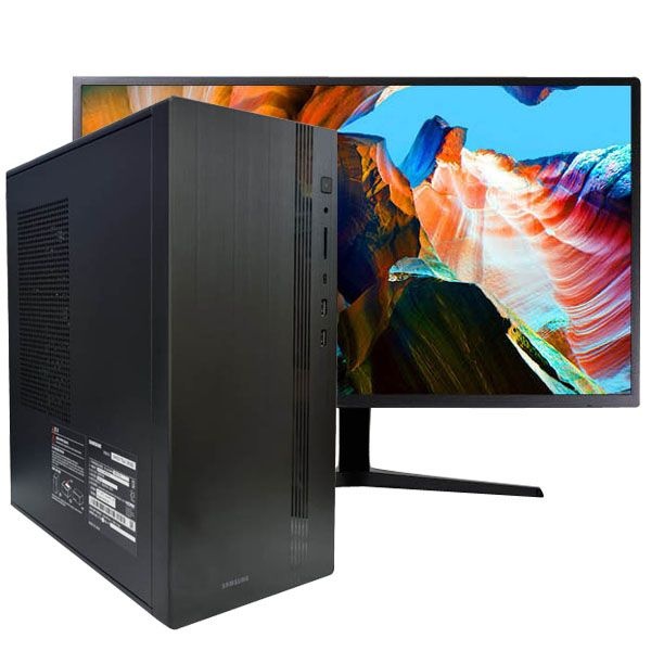 [온누리상품] 삼성전자 데스크탑 Tower DM500TGA-U7x + 32형(U32J592) 4K UHD모니터