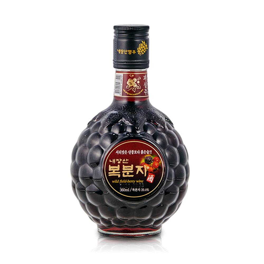 [오늘출발] 내장산복분자 복분자주 16도 360ml 과실주 복분자와인