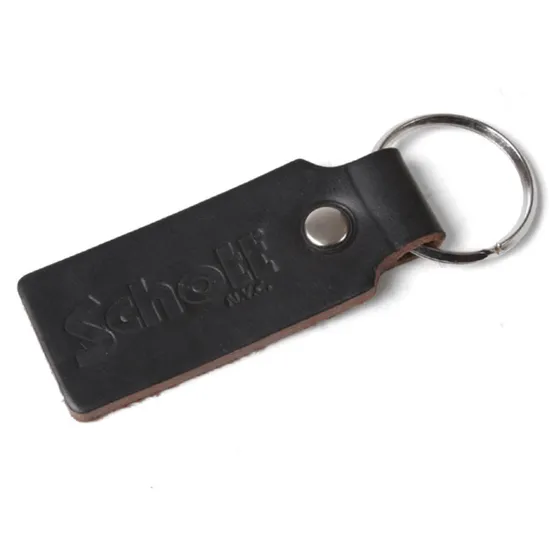 SCHOTT 쇼트 HORWEEN LEATHER KEY HOLDER 키링 열쇠고리 블랙 브라운