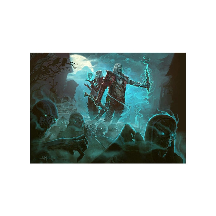 손오공 디아블로3 네크로멘서 매트 프린트