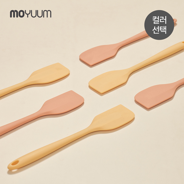 모윰 [모윰] 프리미엄 실리콘 이유식 미니 스파츌라