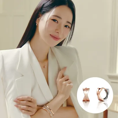모던폰테 14K 원터치 귀고리_282300011