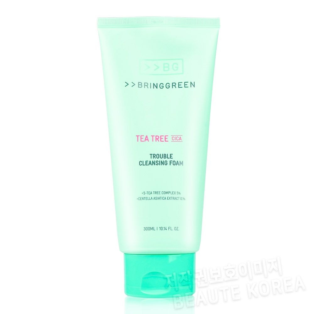 [오늘출발] 브링그린 티트리 시카 트러블 클렌징 폼 300ml