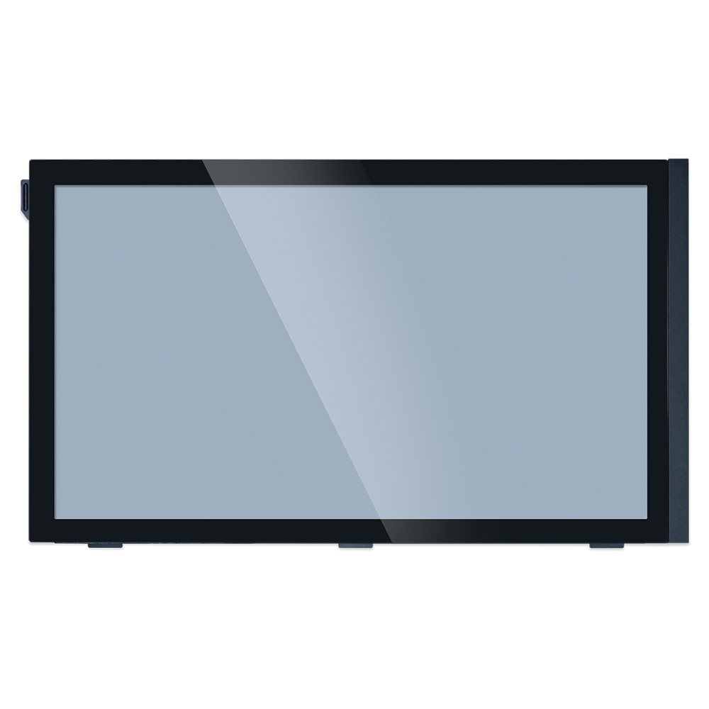 :리안리 A3-2 강화유리 사이드 패널 (블랙, A3-2X)