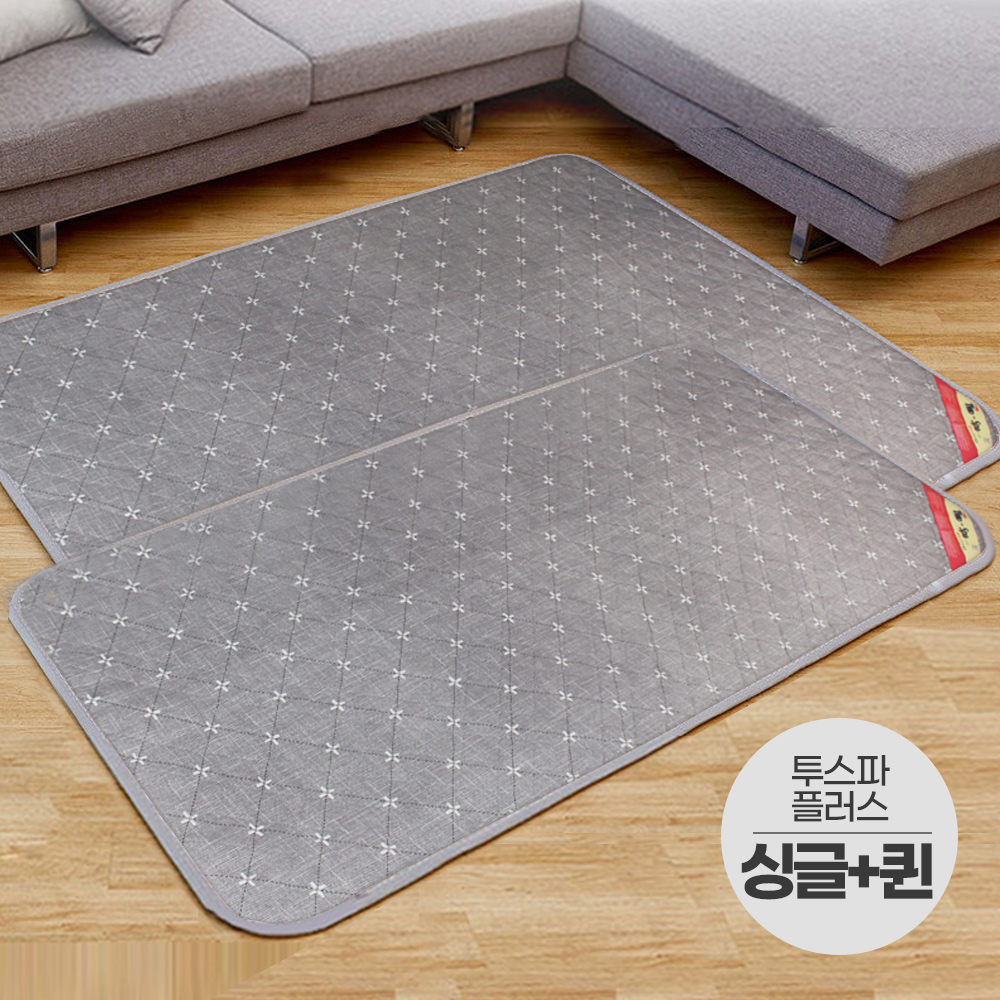 일월 투스파 플러스 온수매트 싱글+퀸 세트