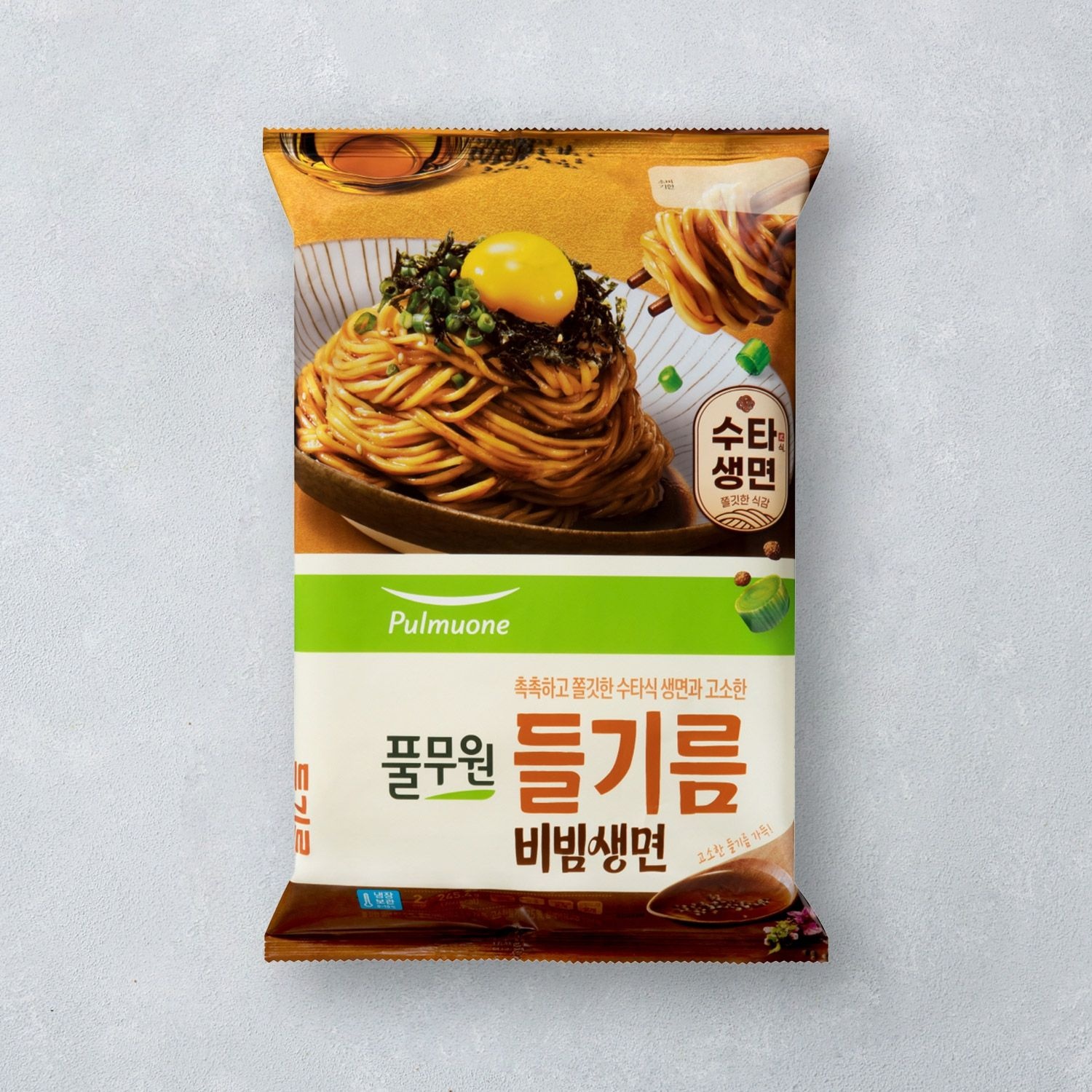 풀무원 들기름 비빔생면2인 (245G)